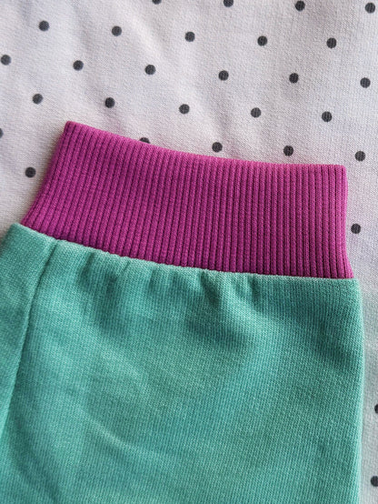 Girls Multicolored Jogger Set