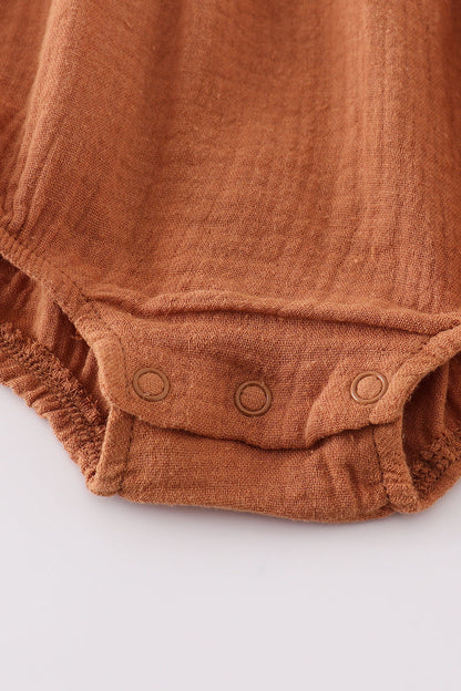 Caramel Muslin Boy Bubble