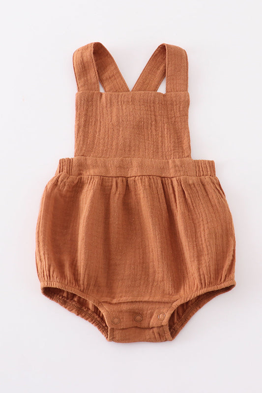 Caramel Muslin Boy Bubble