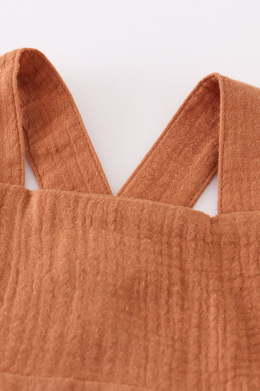 Caramel Muslin Boy Bubble