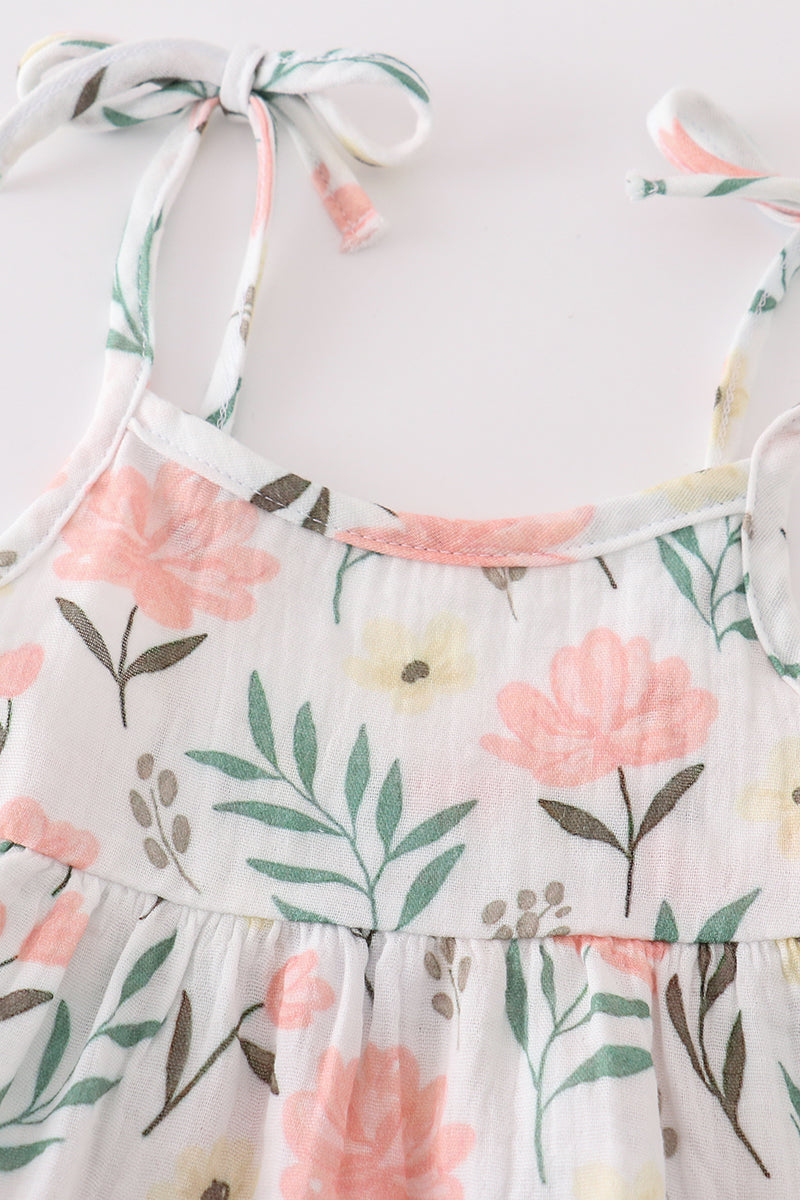 Muslin Floral Baby Set