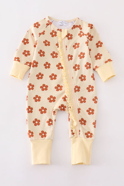 Floral Print Romper