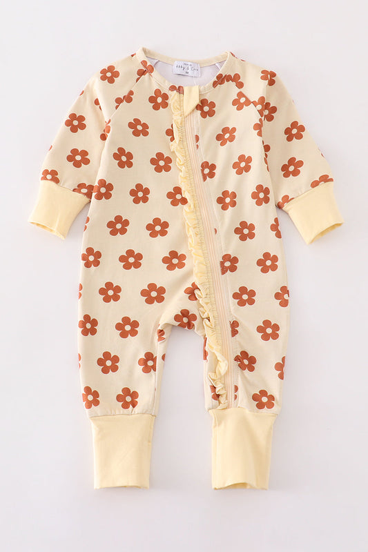 Floral Print Romper