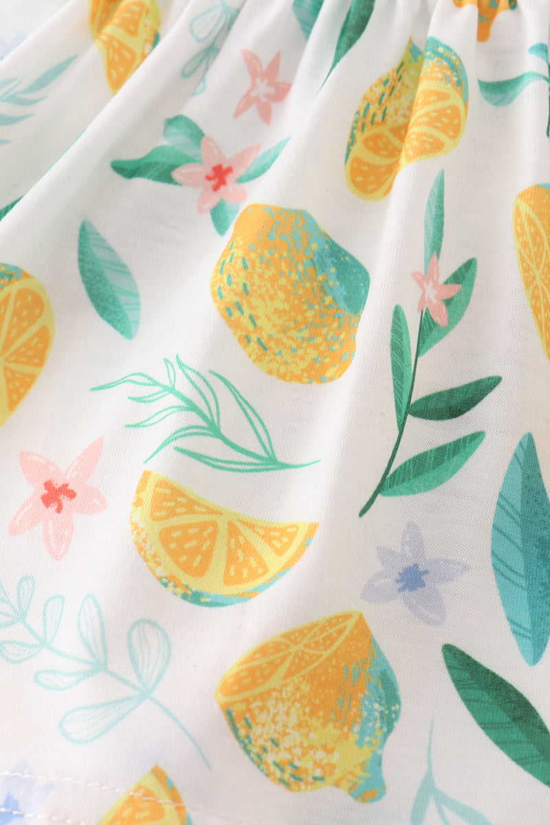 Green Lemon Girl Set