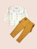 Honey Gold Suspenser Set